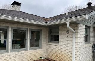 Gutter Shutter Complete Seamless install in Sandy Springs, GA