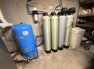 Softener, Metsorb, and GAC system installation in Ridgefield CT