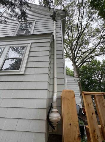Efficient One-Pipe Radon Mitigation in 1920 Hamden Colonial - After Photo