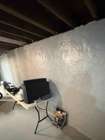 Radon Mitigation System in Naugatuck CT - Before Photo