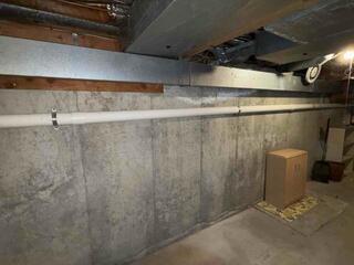 Before & After: Radon System Installed in Basement with Crawl Space