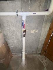 Before & After: Radon System Installed in Basement with Crawl Space