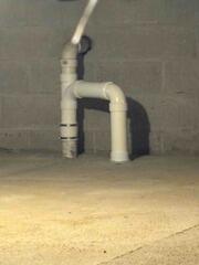 System Expansion with Fan Replacement in Cement-Based Dual-Crawlspace Home