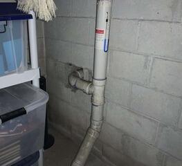 System Expansion with Fan Replacement in Cement-Based Dual-Crawlspace Home