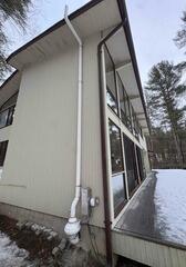 Radon Mitigation System Installed in Goshen Slab Home