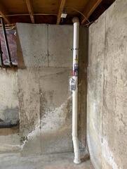 Radon Mitigation System Installed in Watertown Condo Interior