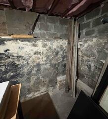 Radon Mitigation System Planned for Historic Derby Home (Interior Basement)