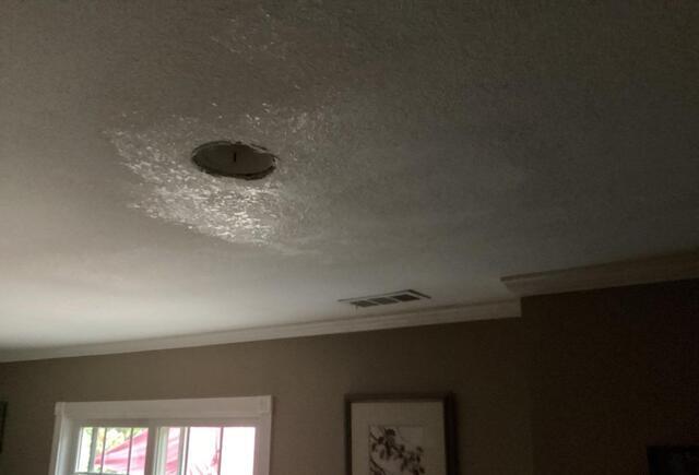 Knockdown Ceiling Repair - Spring hill, Kansas