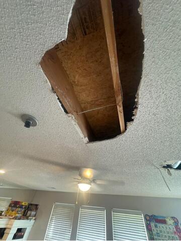 Popcorn Ceiling Repair in Lees Summit, Missouri