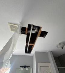 Knockdown Ceiling Repair in New Century, Kansas