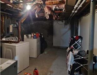 Sue's basement Before and After in Albany