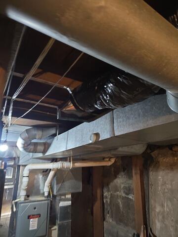 ERV Installation - Burt, IA - Before Photo