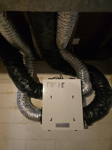 ERV Installation - Burt, IA - After Photo