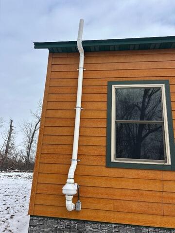 Radon Mitigation - Chelsea, IA - After Photo