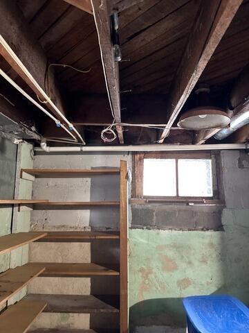 Radon Mitigation - Kanawha, IA - Before Photo