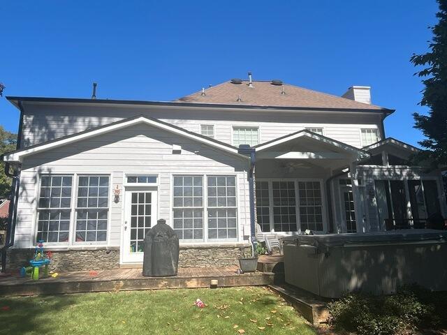 New Roof Install in, Roswell GA - Before Photo