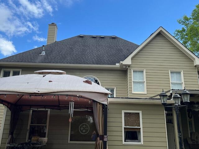 Before and after in Woodstock - 