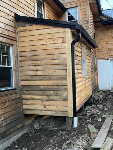 Gutter Shutter Installation in Cazenovia, NY