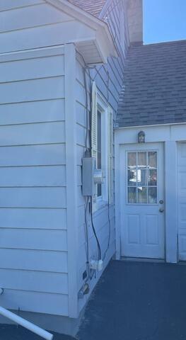 Gutter Shutter Installation in Syracuse, NY - Before Photo