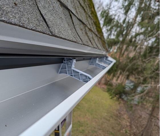 Gutter Cover Installation in Watertown, NY - Before Photo
