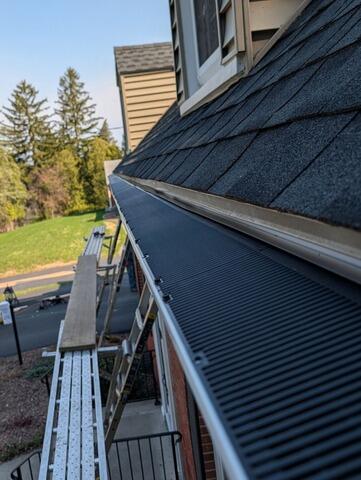 Gutter Cover Installation in Fayetteville, NY - After Photo