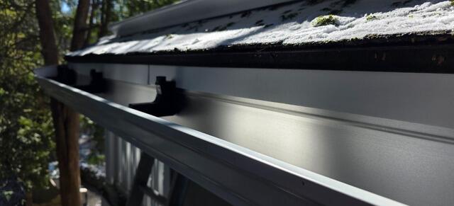 Gutter Installation in Cazenovia, NY - Before Photo