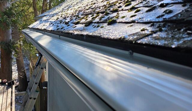Gutter Installation in Cazenovia, NY - After Photo