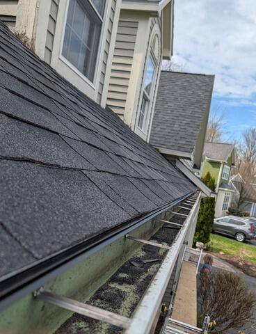 Gutter Cover Installation in Baldwinsville, NY - Before Photo