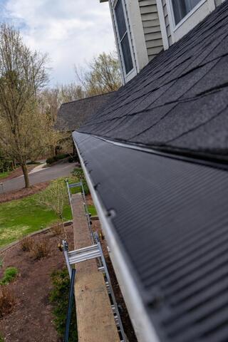 Gutter Cover Installation in Baldwinsville, NY - After Photo