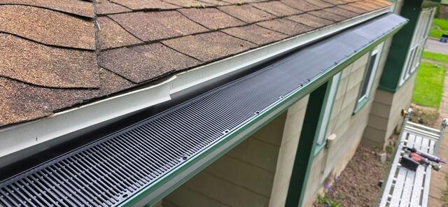 Gutter Cover Installation in Liverpool, NY - After Photo