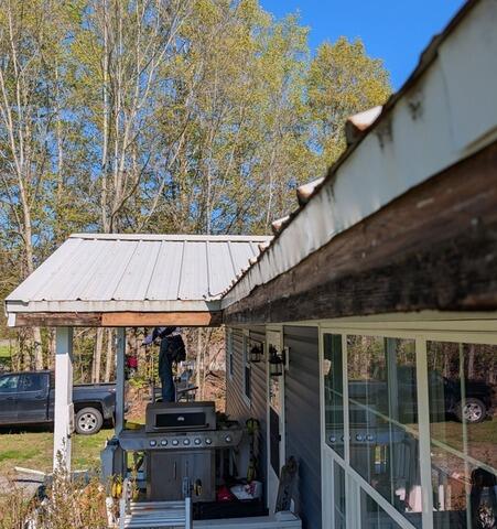 RainDrop Installation in Constantia, NY - Before Photo