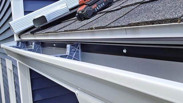Gutter Cover Installation in Geneva, NY - Before Photo
