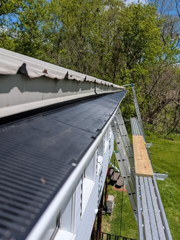 Gutter Cover Installation in Warners, NY - After Photo