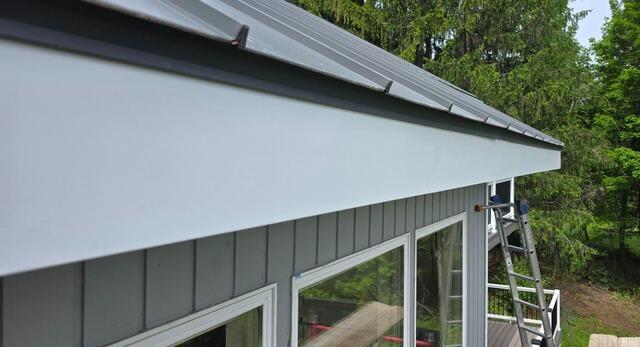 RainDrop Installation in Lafayette, NY - Before Photo