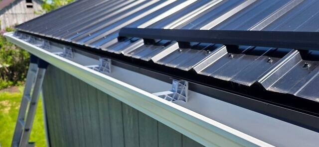 Gutter Cover Installation in Three Mile Bay, NY - Before Photo