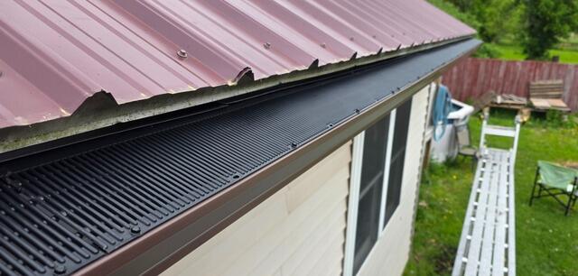 Gutter Cover Installation in Canastota, NY - After Photo