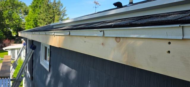 Rain Water Management Solution in Baldwinsville, NY - Before Photo