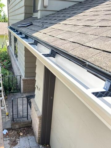Gutter Guard Solution in Skaneateles, NY - Before Photo