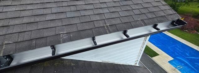 Low-Maintenance Gutter Installation in Vestal, NY - Before Photo