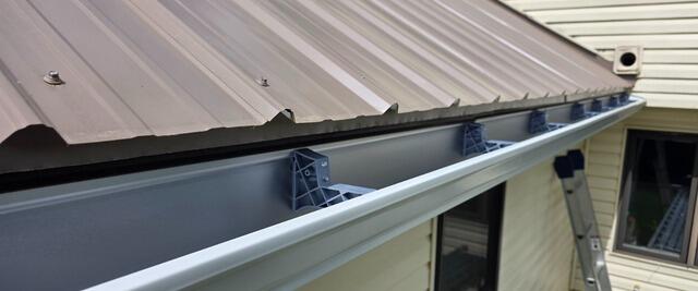 Gutter Protection in Watertown, NY - Before Photo