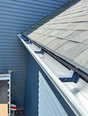 Gutter Cover Installation in Chaumont, NY - Before Photo
