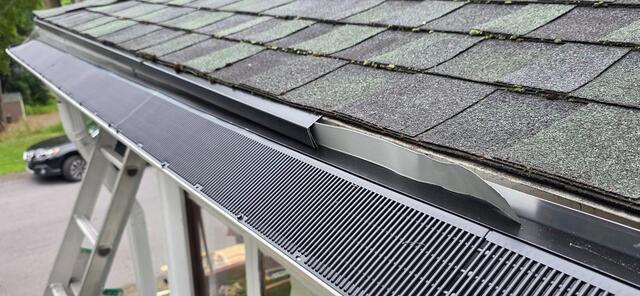 RainDrop Gutter Protection Installation in Ithaca, NY
