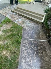 Sidewalk cleaning in Middlebury, CT