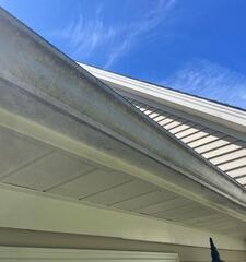 Exterior Gutter Brightening in Middlebury, CT
