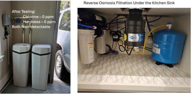 Hague WaterMax Water Softener & Reverse Osmosis Filtration installation w/ WIFI Remote Water Shut-off in Texas Grand Ranch, Huntsville, Texas