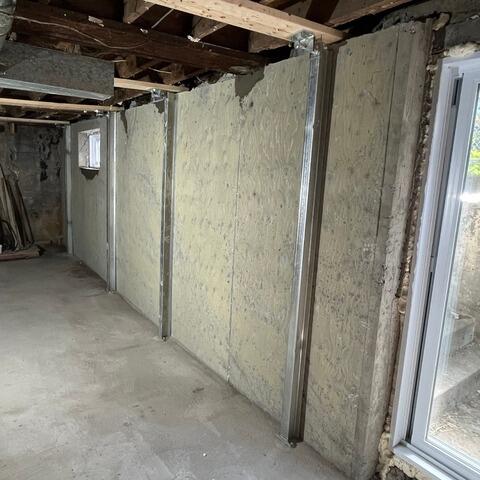 StableLock wall system installed in Schomberg, Ontario