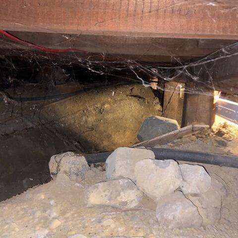 Compromised Crawl Space Structural Integrity in McDougall, ON