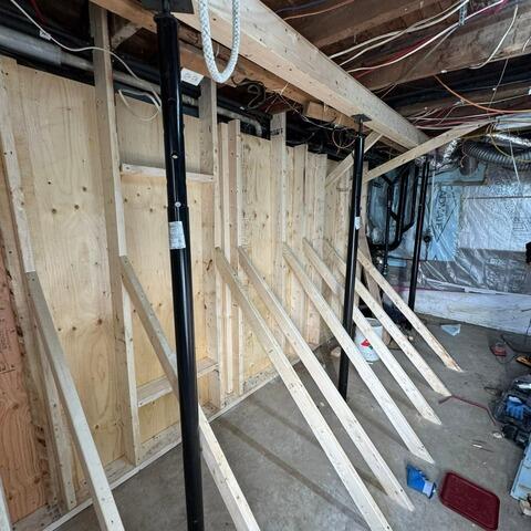 PowerBrace Foundation Repair Transforms Basement in Sutton West, ON