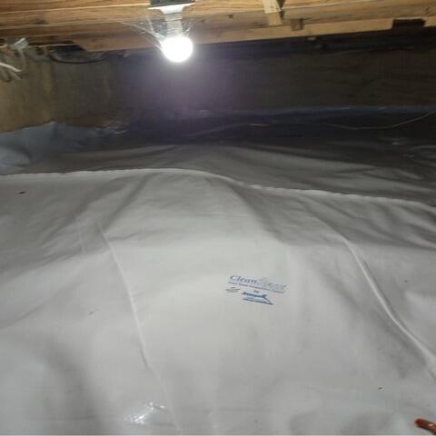 Repairing a crawl space in Baysville, ON - After Photo