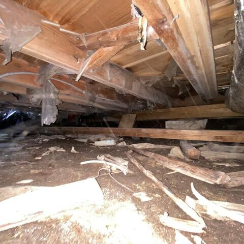 Full crawl space repair in Severn, ON